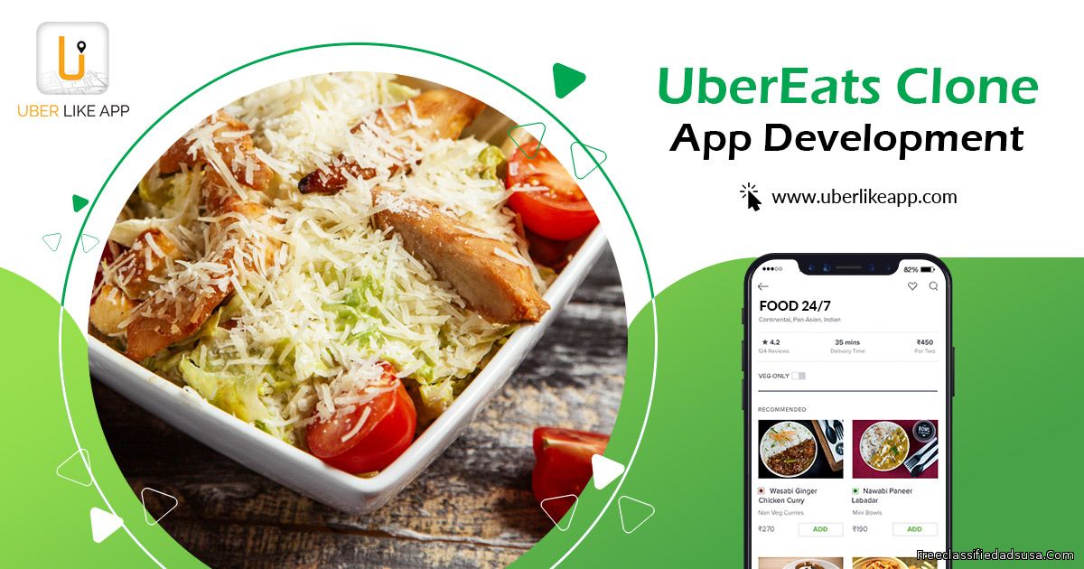 Build an app like Ubereats integrated with rich features