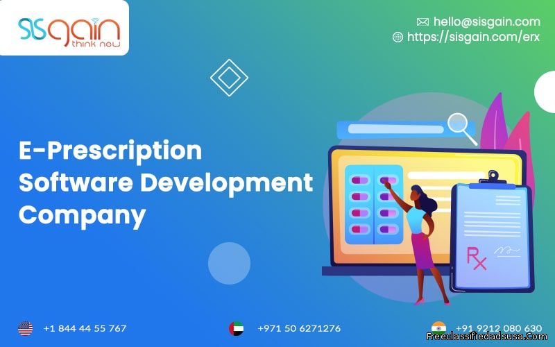 Best ePrescription Software Development in Virginia, USA | SISGAIN