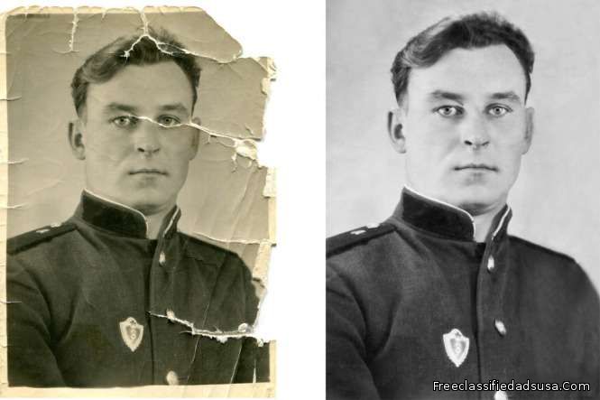 Old Photo Restoration Low Price Fine Work