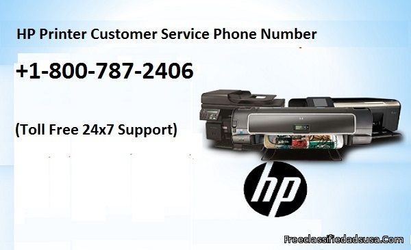 HP printer customer service phone number 1-800-787-2406