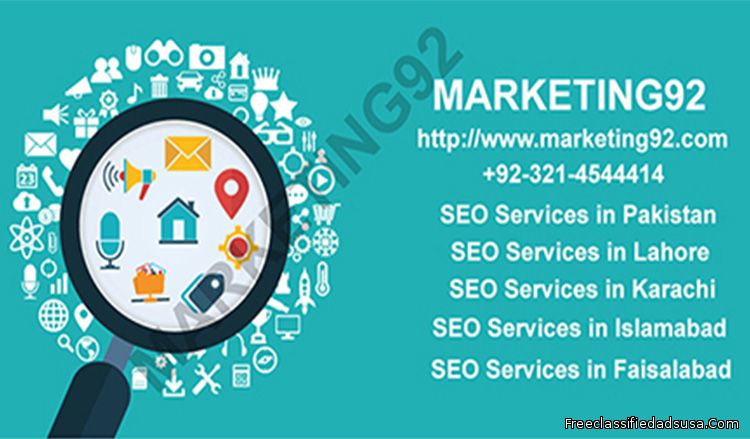 Marketing92 offering SEO Service in Lahore, Pakistan