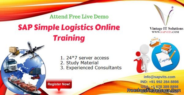 SAP S4 HANA Simple Logistics Online Training New York, USA