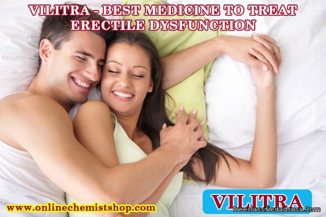 Here’s what Vilitra can do for a man with ED issue